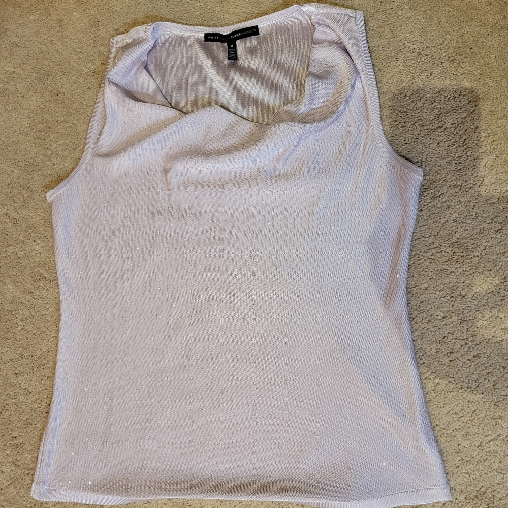 WHBM sleeveless knit top